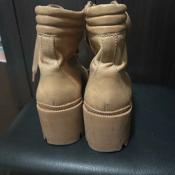 Aqua Glica leather combat boots size‎ 10B - Picture 4 of 7